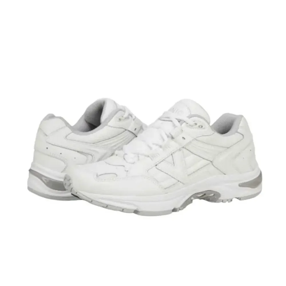 Vionic Women Sneakers White 23Walk 2.0 Comfy Shoes Size 8.5 Orthopedic Leather